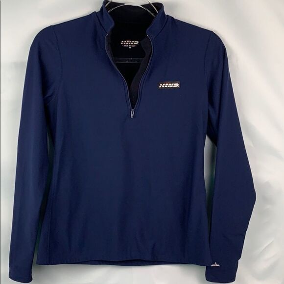 Hind Navy 1/4 zip. Performance top. - Picture 1 of 8